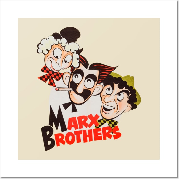 Mod.2 Groucho Chico Harpo Marx Brothers Wall Art by parashop